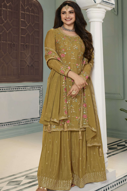 Wedding Reception Function Party Wear Embroidery Work Salwar Kameez Dupatta Dress