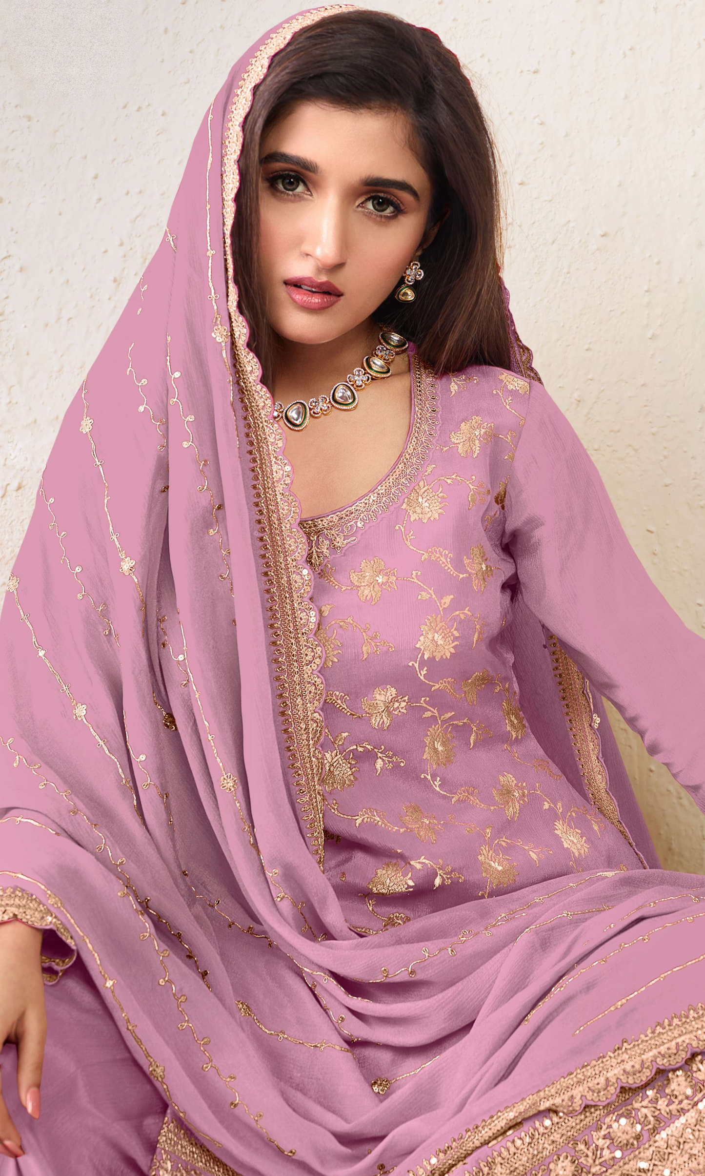 Pakistani Ramadan-Eid Special Traditional Party Wear Salwar Kameez Palazzo Dresses