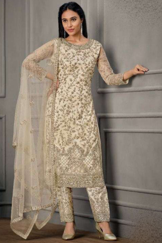 Eid Ramadan Wear Salwar Kameez Suits Wonderful Worked Trouser Pant Dress